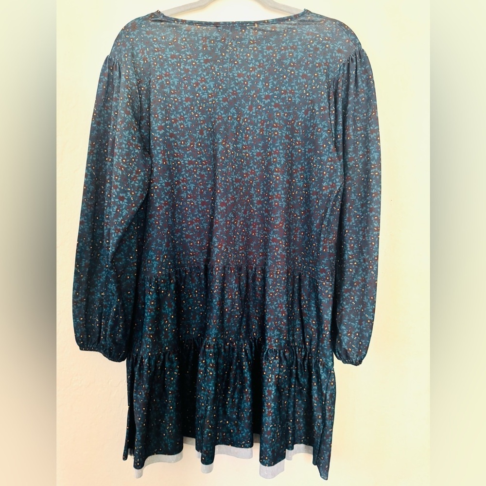 Zara long sleeve ruffle mini dress - Picture 7 of 11